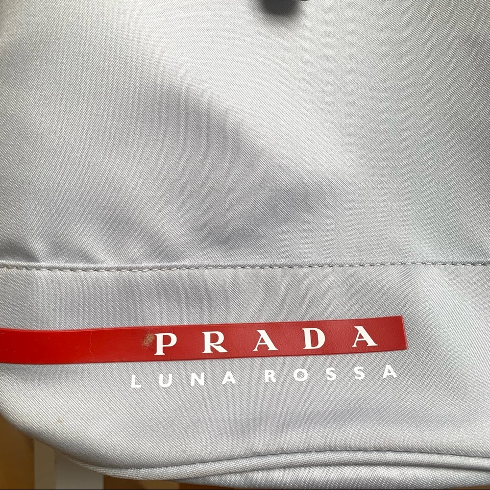 Prada Luna Rosa Knapsack Bucket Drawstring Backpack Bag - Picture 4 of 7